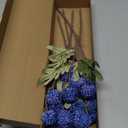 Floroom 5pcs Royal Blue Faux Silk Mums Artificial Flowers, Bulk Fake Small Mini Chrysanthemums with Stems for DIY Wedding Centerpieces Floral Arrangements Vase Fillers Home Decorations