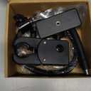 Khazylorr Webcam Stand, Webcam Mount Gooseneck Arm with Phone Holder Web Camera Stand Desk Mount Clip Clamp for Logitech Webcams C922 C930e C920S C920 C615 C960 C920x BRIO 4K NexiGo N60 and More