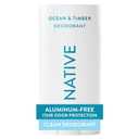 Native Deodorant Contains Naturally Derived Ingredients, 72 Hour Odor Control, Deodorant for Women and Men, Aluminum Free, Ocean & Timber 2.65oz