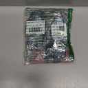 Compatible with Dymo LetraTag Label Maker Refills 91331 Plastic White Tape 12mm x 4m (1/2" x 13'), for Labeler Letra Tag 200B, LT 100T 100H Plus, 5-Pack Label KINGDOM Cartridges