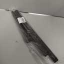 QINGYUN Black Tension Curtain Rod 28 to 48 Inch Spring Rod No Drilling Adjustable Shower Curtain Rod for Windows, Bathrooms, Closet, Kitchen