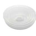 Microwave Splatter Cover, Large 20cm/7.9 Inch, PP Material Microwave Cover for Food with Crenelated Gripper Transparent Plastic Splash Guar for Bowls & Plates