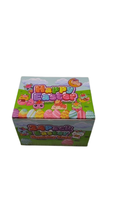 Easter Eggs 24 Pack Squishy Toys