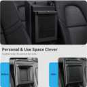 Armrest Hidden Storage Box for Tesla Model Y (2020-2024) & Model 3 (2016-2023), Center Console Armrest Secret Compartment, Not for Model Y Juniper(2025/26) & Model 3 Highland (2024/25/26)