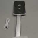 White crown LED Desk Lamp Dimmable Table Lamp Reading Lamp with USB Charging Port, 5 Lighting Modes, Sensitive Control, 30/60 Minutes Timer (White, First-Generation) (Silver)