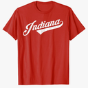 Indiana retro city T-Shirt, Small