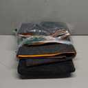 60" x 72" Heavy Duty Oil Spill Mat, Garage Floor Mat for Under Car, 1/4 Inch Thicked Waterproof Rubber Backing Mat Protect Floor, Reusable Oil Drip Leak Absorbent Pads