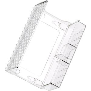 Window Bird Feeder for Outdoors with Suction Cups, Clear Waterproof Design for Up-Close Bird Watching and Garden Decoration (24.9x10.2x16.8 cm)