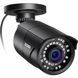 ZOSI 1080P HD 1920TVL Hybrid 4-in-1 TVI/CVI/AHD/960H CVBS CCTV Surveillance Weatherproof Bullet Security Camera Outdoor Indoor,120ft Night Vision,For HD-TVI,AHD,CVI and CVBS/960H analog DVR