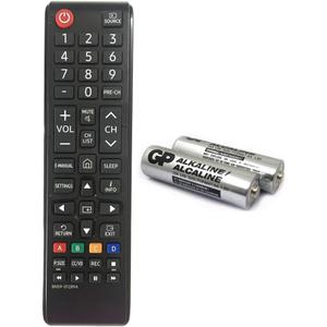 BN59-01289A Replacement for Samsung TV Remote Control (Non Universal) for UN55MU6290F UN40MU6290 UN55MU6490 UN55MU6071F UN65MU6070F UN40NU7100 UN43MU6290 UN55MU6290 with GP Alkaline 2pcs Batteries
