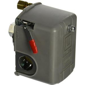 Square D Pumptrol Pressure switch for compressed air compressor 9013FHG12J52M1X 95-125 psi With Unloader & On/Off Lever (Paks)