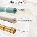 92 x 20 Inch Flower Oxford Cloth Jumbo Rug Storage Bag, Dustproof Carpet Protection Bags, Rolled Rugs Drawstring Carpet Pouch for Indoor Outdoor Carpet Storage Packing