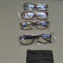 Gaoye Professional Reading Glasses for All Day - Computer Readers with Blue Light Protection - Value Pack