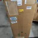 OLEVS Twin Bed Frame with LED Lights & USB Outlets, Platform Twin Bed with Storage Headboard, No Box Spring Needed, Easy Assembly