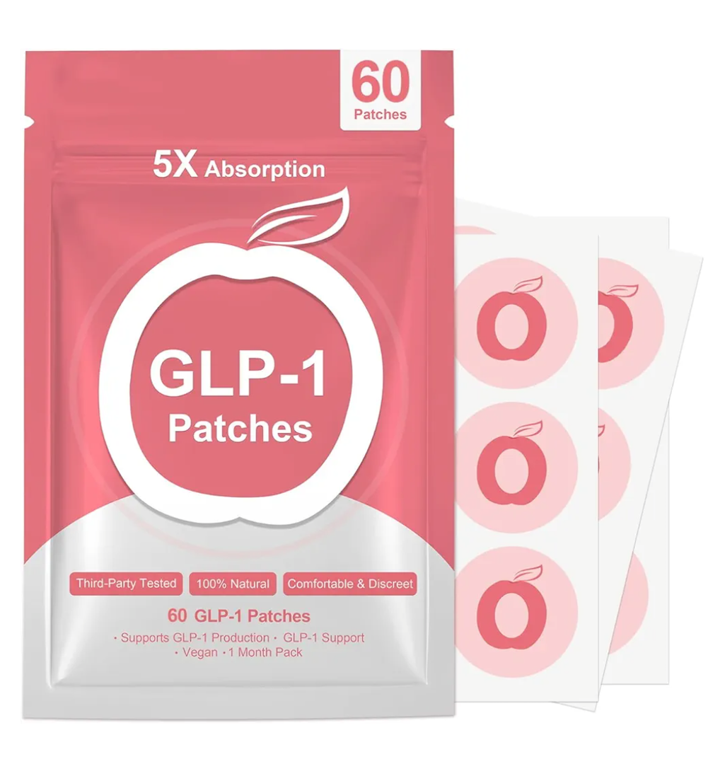 GLP-1 Wellness Patches for Men & Women - Flexible Daily Use Stickers 60 Count (Pack of 1