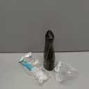 Leominor Water Flosser Pick for Teeth, 300ML Portable Oral Irrigator Upgraded Tank Removable,IPX7 Waterproof, Rechargeable Travel Teeth Cleaner, Professional Electric Flossing Machine (Black)