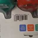 Nuby Mini Holder Non Spill Baby Sippy Cups Soft Mouth - (Pack of 3) 6oz - 6+ Months - Red/Blue/Green