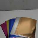 Bright Creations 100 Sheets Metallic Cardstock Paper - Thick 250 GSM 8.5x11 for Arts, Crafts, Classroom, DIY Projects (Assorted Colors, Letter Size) - Foil Card Stock