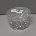 30 PCS Jumbo Push Pins for Bulletin Board, Large Thumb Tacks for Wall, 1.81 Inch, Giant Clear Thumbtacks, Pin Tacks for Cork Board Hanging Maps Photos Posters Calendar, Office School Supplies