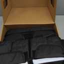 Sportneer Adjustable Weighted Vest Weights: 2-18 lbs/2-42 lbs Washable Weight Vest for Walking 16 In 1 Fast Adjust Rucking Vest for Women and Men Home Gym Running Jogging Strength Training Vests (Black)