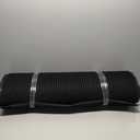 Rubber Door Mat About W3' L16' Heavy Duty Large Outdoor Indoor Mat Durable Entrance Doormat Waterproof Rubber Back Rugs for Home Entryway Patio Porch Office Business Areas (Black) (36" x 192")