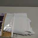 WPM Triple Weave Blackout Curtain Room Darkening 2 Panels/Drapes for Living Room, White Thermal Insulated Grommet Bedroom Window Draperies (White, 42" W X 45" L)