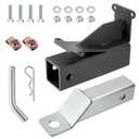 Metlead 2" Hitch Kit, Trailer Receiver 093-1136-23 Hitch, 093-1136-98 & 093-1111-00 Mower Hitch Kit Compatible with Bad Boy, Maverick 2021 & Newer Models