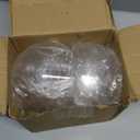 Super Z Outlet 5.5" Clear Big Plastic Acrylic Arts & Crafts Giant Mold Shells Molding Balls Crafting Kit (140mm) (6)