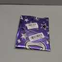 12 Pcs Congrats Grad Foil Balloons, Purple Star Graduation Mylar Balloons for Kindergarten High School College Graduation Party Decorations Supplies Grad Photo Props