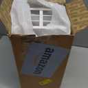 KES 90lb Heavy-Load Ironing Board Hanger Wall Mount, One-Piece Metal Frame Ironing Board Holder with T&V Shaped Hooks, Extra Large Storage Basket, No Breaking Sturdy Screws Included, White, HIR502-WH