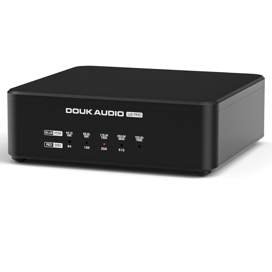 Douk Audio USB to Optical Adapter: XMOS XU316 Digital Interface | DDC Reclocker with Opt/ Coax/ HDMI I2S Output for Digital to Analog Converter/ DAC / PS5 / Switch (U2PRO)
