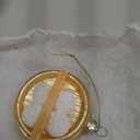 Set of 2 Blown Glass Chinese Soup Dumpling Ornament, Glass Dumpling Christmas Ornament, Xiao Long Bao Ornaments, Steamed Stuffed Buns Ornaments