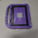 Fire HD 8 Tablet Case for Kids(2024/2022/2020 Release,12th/10th Generation),Incompatible with iPad Samsung,Shock Proof Friendly,360 Rotating Grip Stand,Portable Handle Kid-Proof Case (Blue)