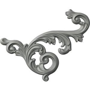 Ekena Millwork 15 3/4"W x 19 5/8"H x 1 3/8"P Edwards Onlay, Right