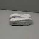 QIJGS Wide Toe Box Platform Sneakers for Women Casual Tennis Shoes Lightweight mesh Shoe (Gray)