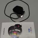 Smart Watch for Men with Blood Pressure Monitor, 2.06" AMOLED Always-On Display, IP68 Waterproof Fitness Tracker, 118 Sports Modes, Heart Rate/ SpO2/ Sleep Monitor, Compatible with Android iPhone