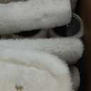 Feandrea Cat Tree, 59.5-Inch Tall Cat Tower, Plush Multi-Level Condo with 5 Scratching Posts, 2 Perches, 2 Caves, Hammock, 2 Pompoms, Cream White UPCT192T01