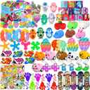 124 Pcs Party Favors for Kids 4-8, Birthday Gift Toys, Goodie Bag Stuffers, Treasure Box Carnival Prizes, Gifts Classroom, Pinata Bags Filler Boys and Girls 8-12