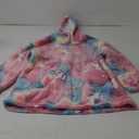 Wearable Blanket Hoodie for Kids Oversized Sherpa Blanket Hoodie for Kids Boys Girls Toddler 2-6YR, Rainbow Unicorns