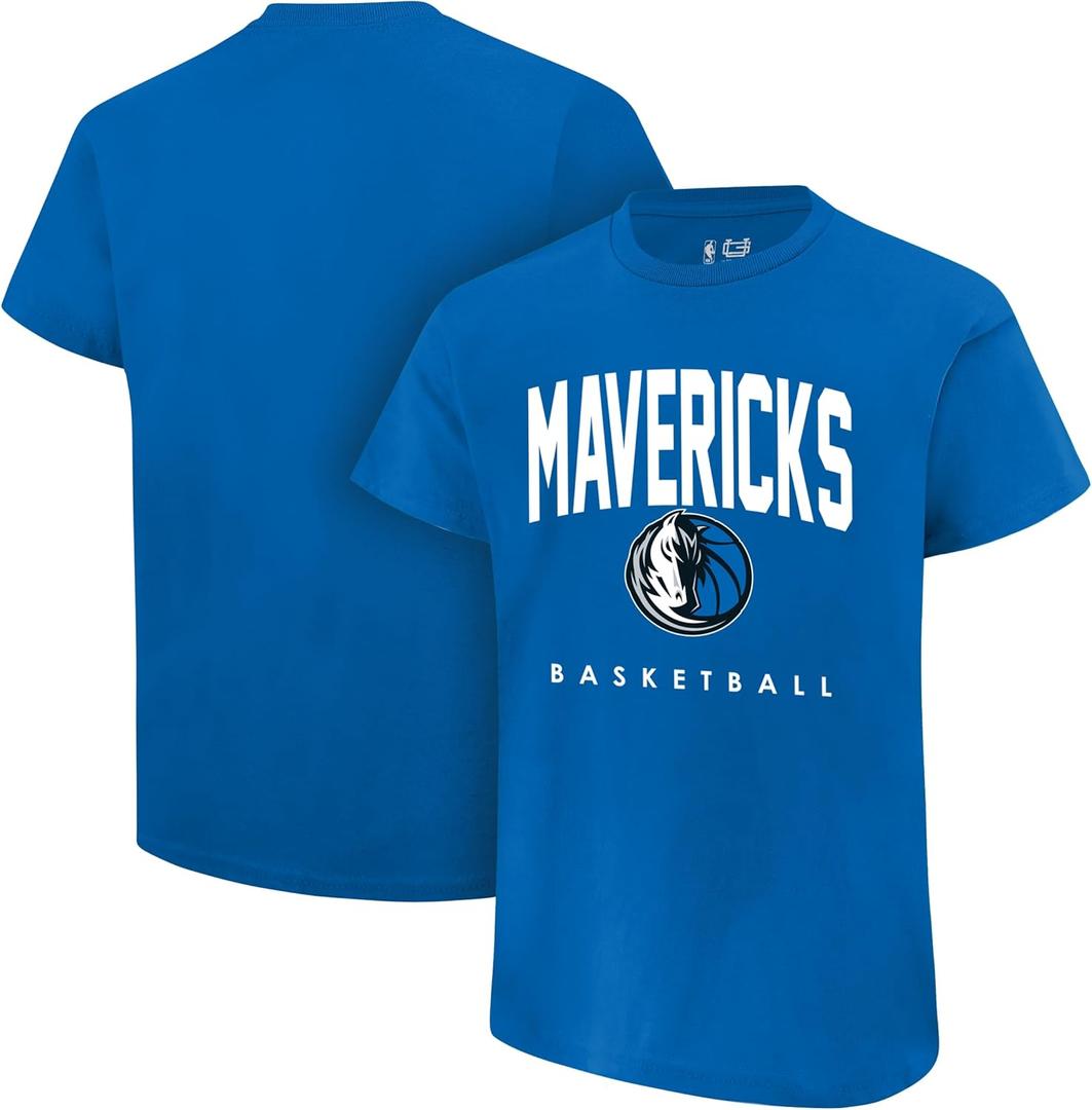 Ultra Game Men's NBA Official Teamster Short Sleeve T-Shirt (Small, Team Color 2)