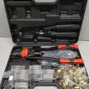 WETOLS 16" Rivet Nut Tool, Professional Rivet Nut Tool Kit with 11 Metric & Inch Mandrels M3 M4 M5 M6 M8 M10 M12, 10-24, 1/4-20, 5/16-18, 3/8-16, 110pcs Rivnuts and Blow Carry Case - WE-889