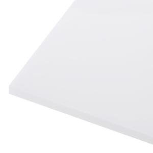 48" x 24" x 1/4" HDPE Plastic Sheet, High Density Polyethylene Sheet Cutting Board White Solid Block, [for DIY, Home Floor]