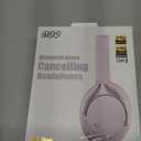 QCY H3 PRO Adaptive ANC Wireless Headphones Over Ear, 50dB Active Noise Cancellation with Multiple Modes, LDAC Hi-Res Wireless Audio, 55H Playtime, Custom EQ via App, Bluetooth 5.4 (Purple)