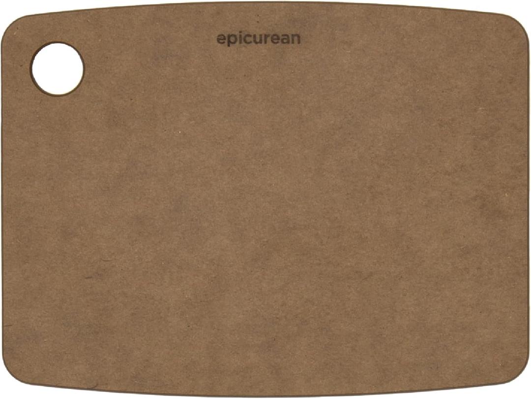 Epicurean Kitchen Series Cutting Board, 8-Inch  6-Inch, Nutmeg (8"L x 6"W)
