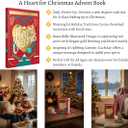 24 Days of a Heart for Christmas Advent Romance Calendar Book for Adults - Chapter a Day Novel Gifts for Men Women Couples and Families