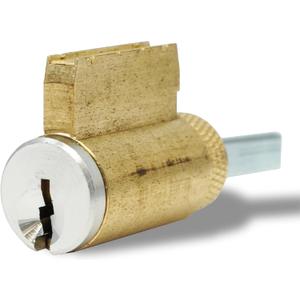 Summit Doorware Key in Knob Cylinder | Schlage SC1 Compatible | Satin Chrome Finish | Replaces Cylinder Locks | Includes 2 Keys | Fits Grade 1 & 2 Locksets - Arrow, Schlage, & More