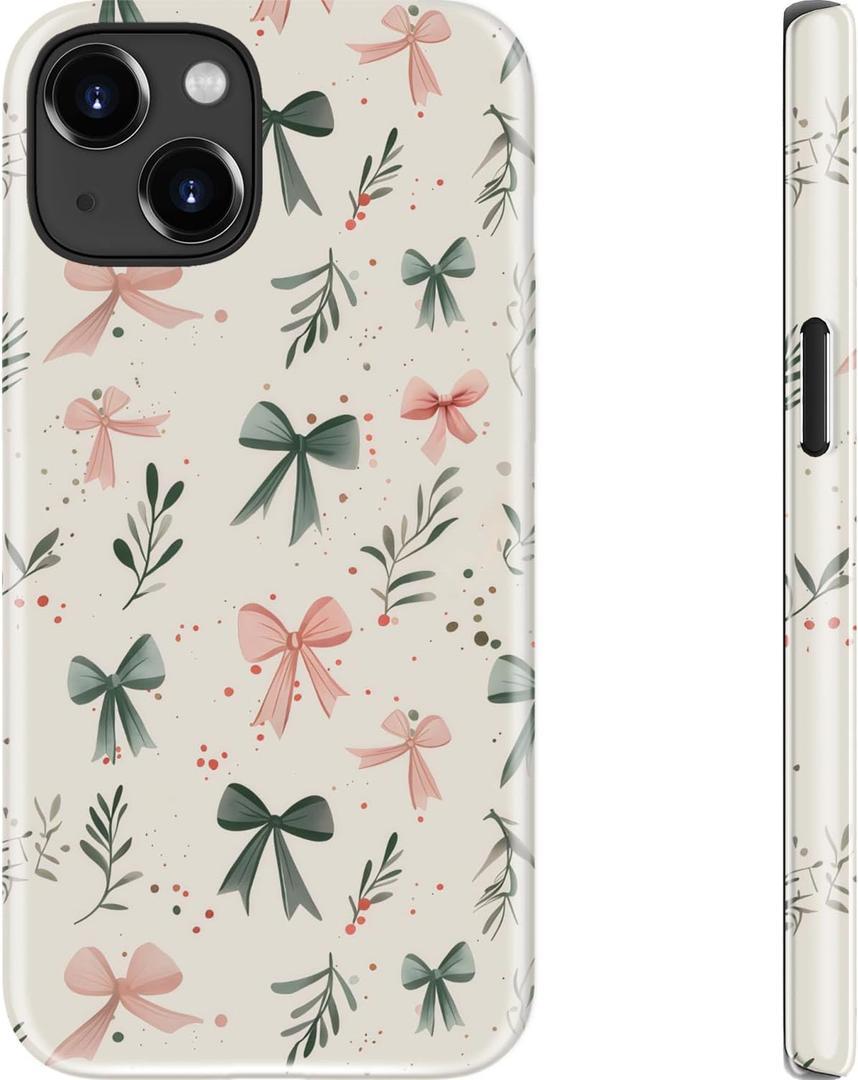 Goodon for iPhone 15 Plus Case, Cute Wildflower, MagSafe Compatible
