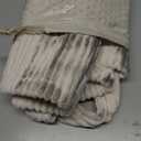 PUTSKA Blanket Basket – Round Storage for Toys and Blankets, Clothes, Stuffed Animals – Soft Baby Girl Basket for Nursery, Kids Room, Bedroom, Living Room – Large, Cream