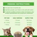 Wellix 8.8oz Milk Thistle for Dogs&Cats - Organic Milk Thistle Powder for Liver and Antioxidants Supplements - Rich in Omega-3 & Astragalus - Chicken Flavor