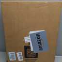 Mayfair Cassel Slow Close Toilet Seat, Easy Clean, Non Slip Premium Wood Seat, Easy Install, Made in USA, Elongated, White